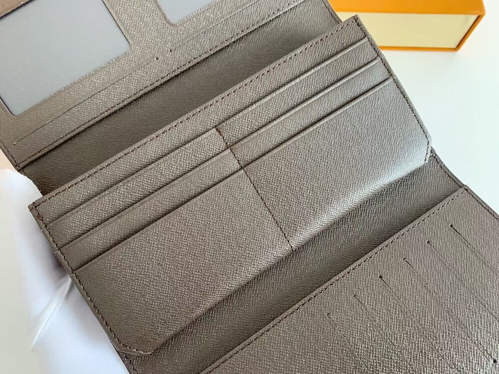 Louis Vuitton Damier Ebene Canvas Portefeuille Sarah Wallet - Picture 7 of 8